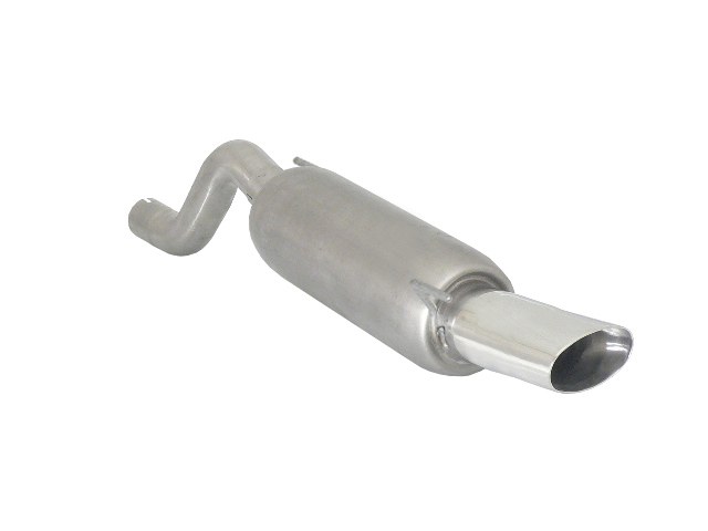 10-0205-13DIVJ3AXaLpHUT Ragazzon rear silencer 1x 110x65mm oval Sport Line