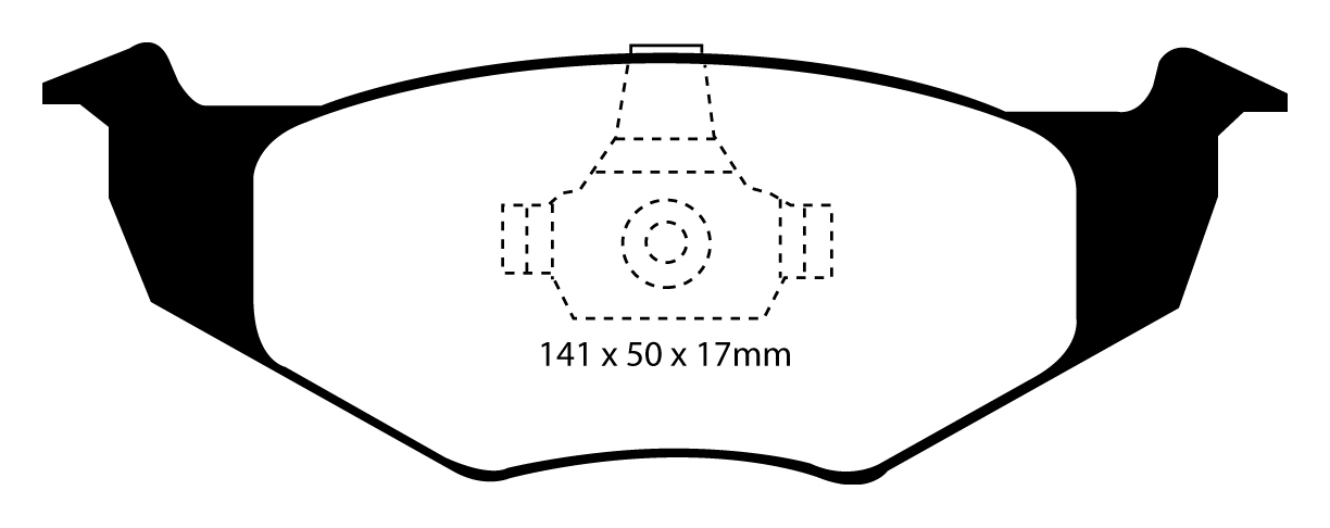 EBC Greenstuff Brake pads front