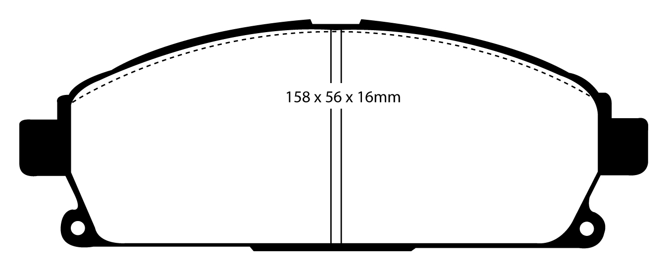 EBC Yellowstuff Brake pads front