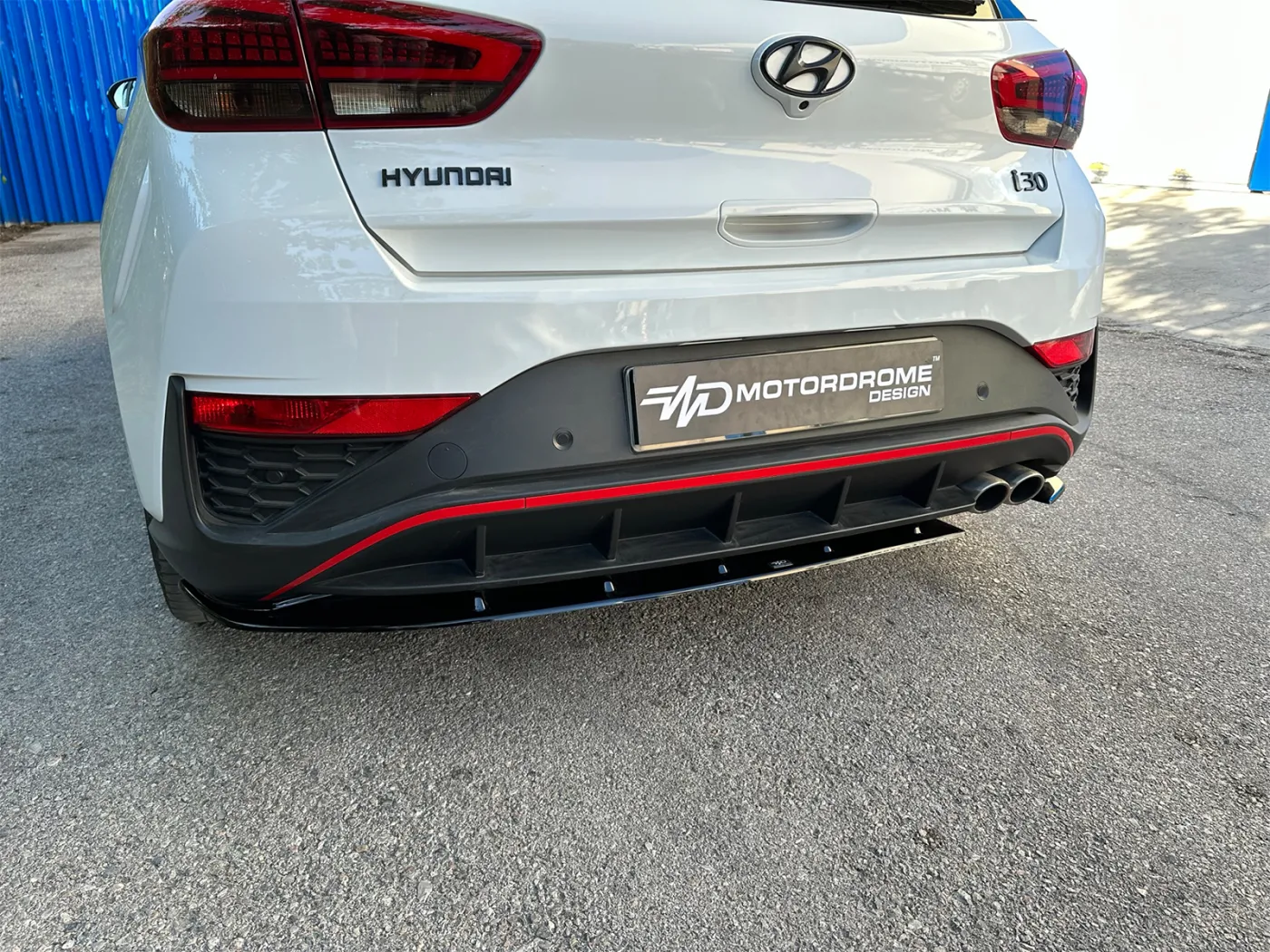 Motordrome Heck Splitter Motordrome Heck Splitter