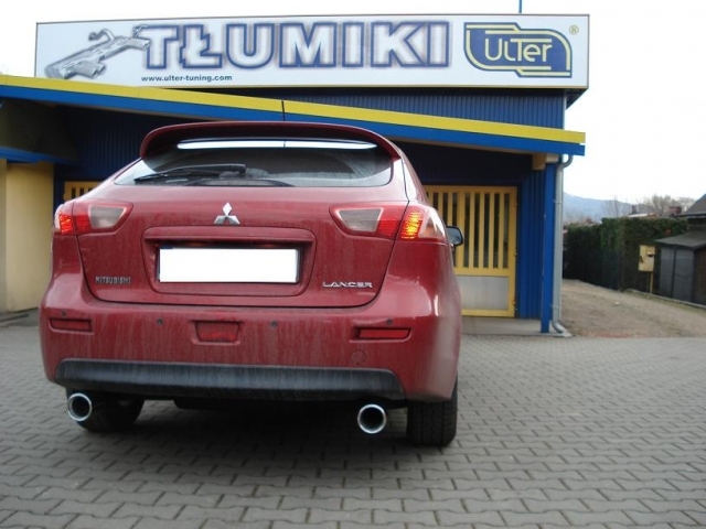 Ulter Sport Duplex Endschalldämpfer 1x 100mm rund