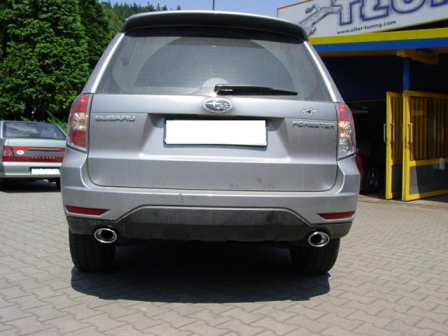 Ulter Sport Duplex Endschalldämpfer 1x 100mm rund