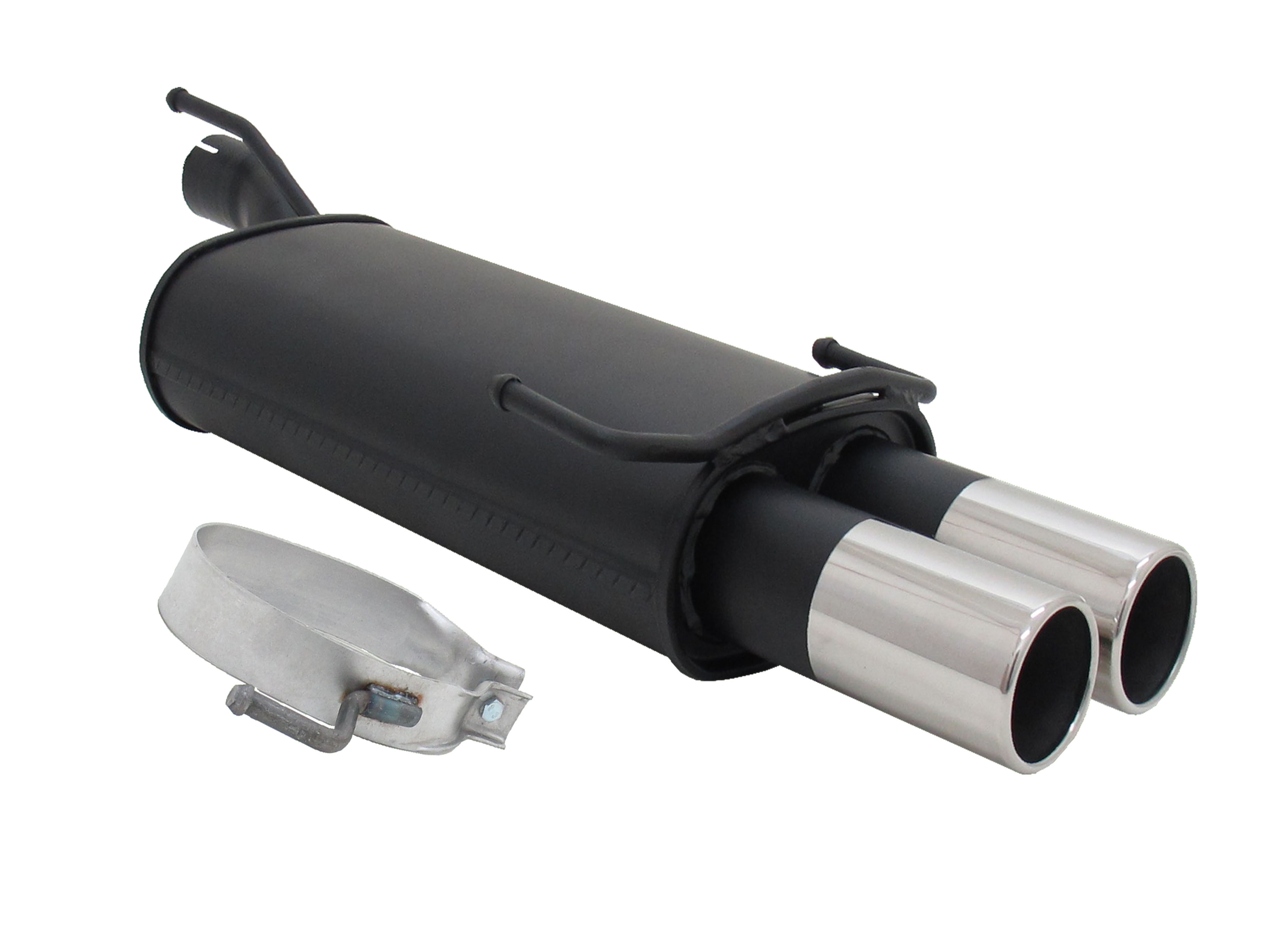 Novus rear silencer 2x 76mm