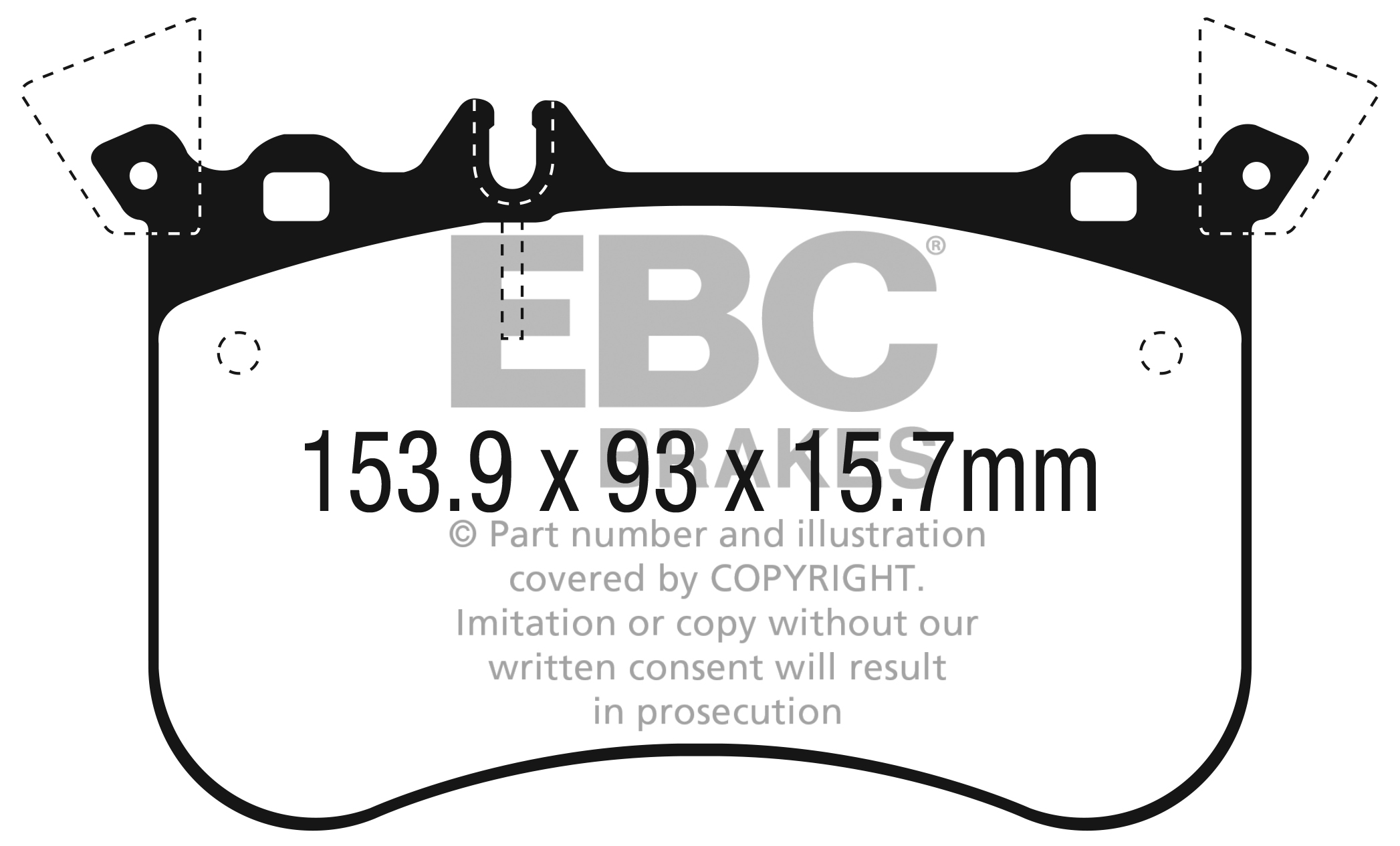 EBC Yellowstuff Bremsbeläge vorne