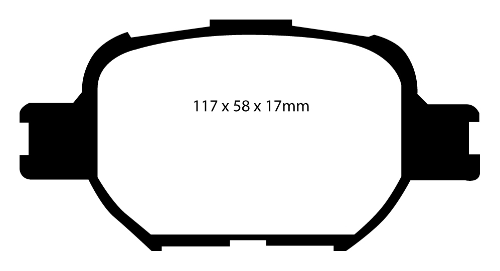EBC Yellowstuff Brake pads front