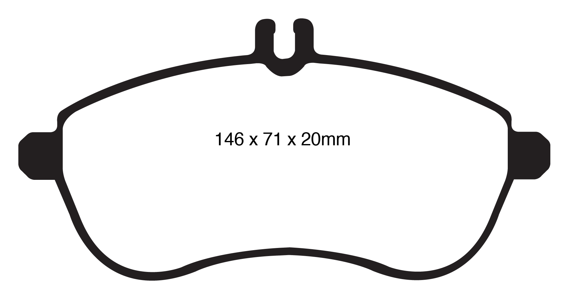 EBC Yellowstuff Brake pads front