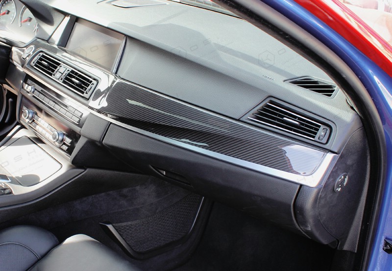 Carbon-fiber-BMW-F10-F11-dashboard-1 Koshi Carbon Armaturenbrett Verkleidung