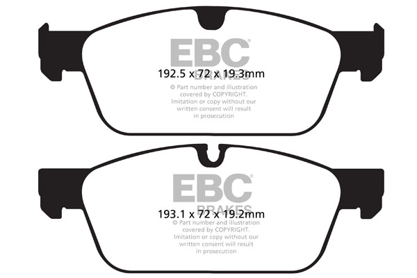 EBC Yellowstuff Bremsbeläge vorne