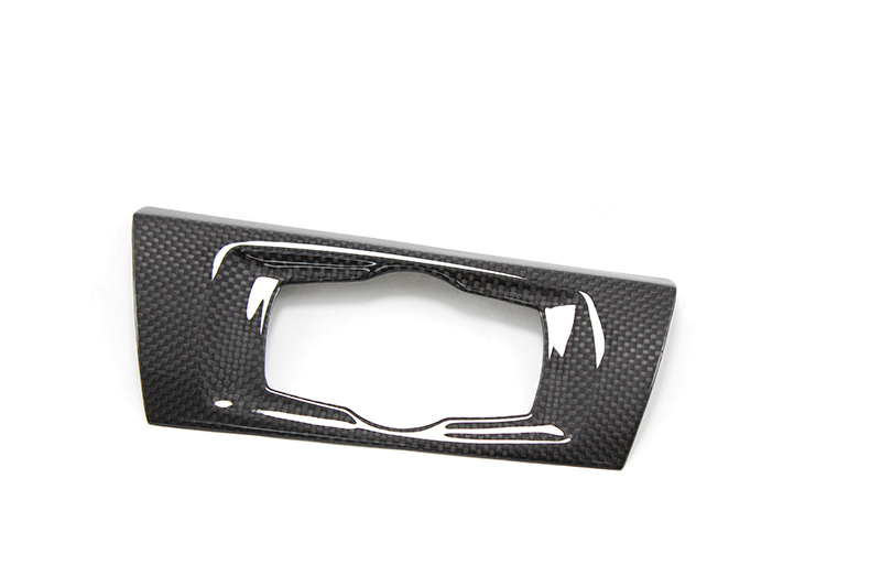 Carbon-fiber-BMW-E90-E91-headlight-switch-cover Koshi Carbon Scheinwerfer Schalterabdeckung