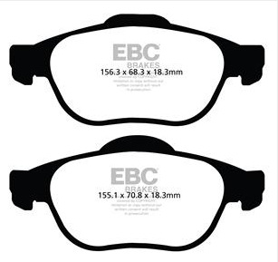 EBC Blackstuff Bremsbeläge vorne