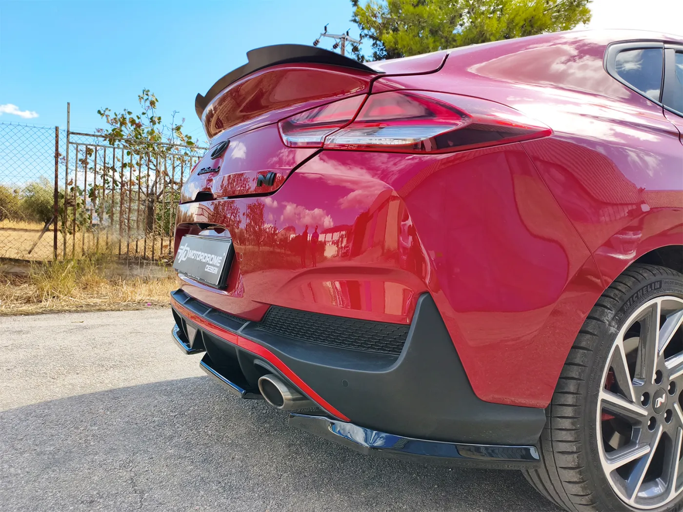 Motordrome Heck Splitter
