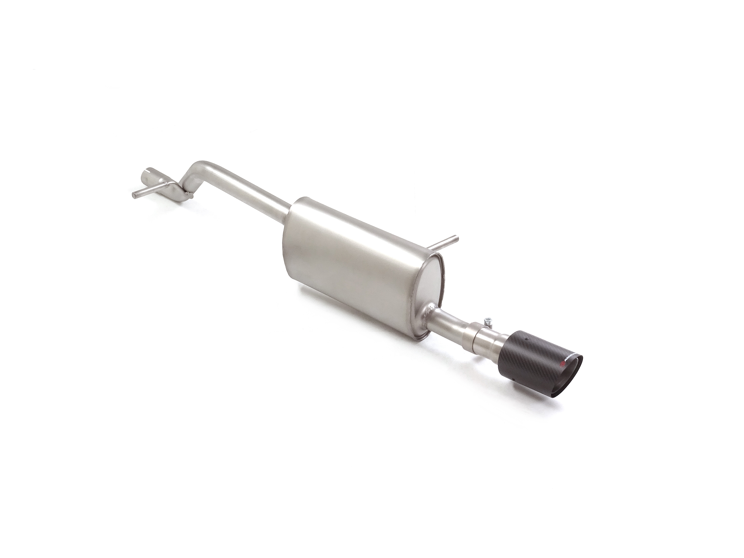 Ragazzon Endschalldämpfer 1x 90mm rund Sport Line  
