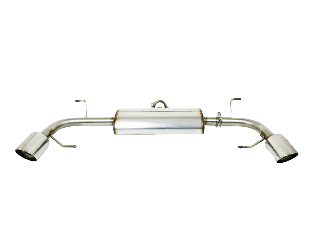 Ulter Sport Duplex-Endschalldämpfer 1x 100mm rund Ulter Sport Duplex-Endschalldämpfer 1x 100mm rund