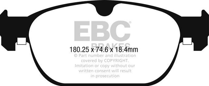EBC Yellowstuff Bremsbeläge vorne