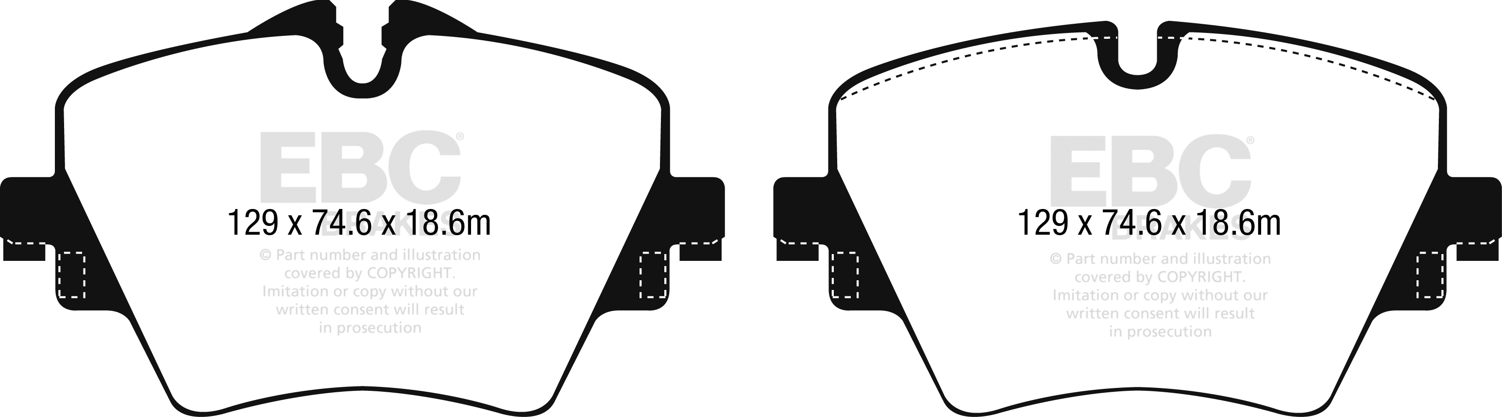 EBC Yellowstuff Brake pads front