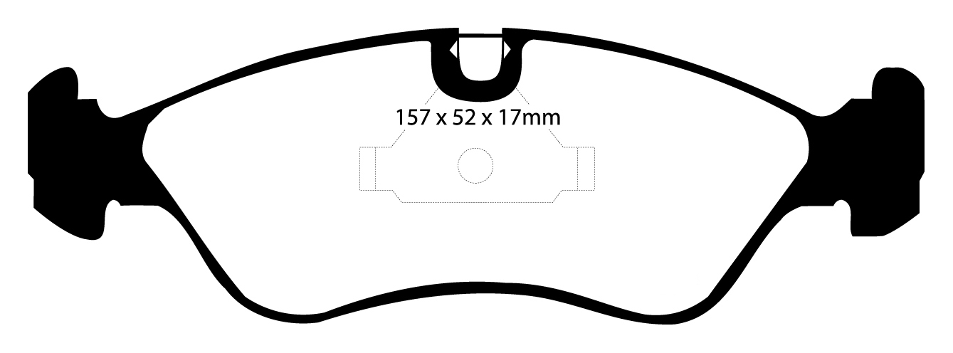 EBC Yellowstuff Brake pads front