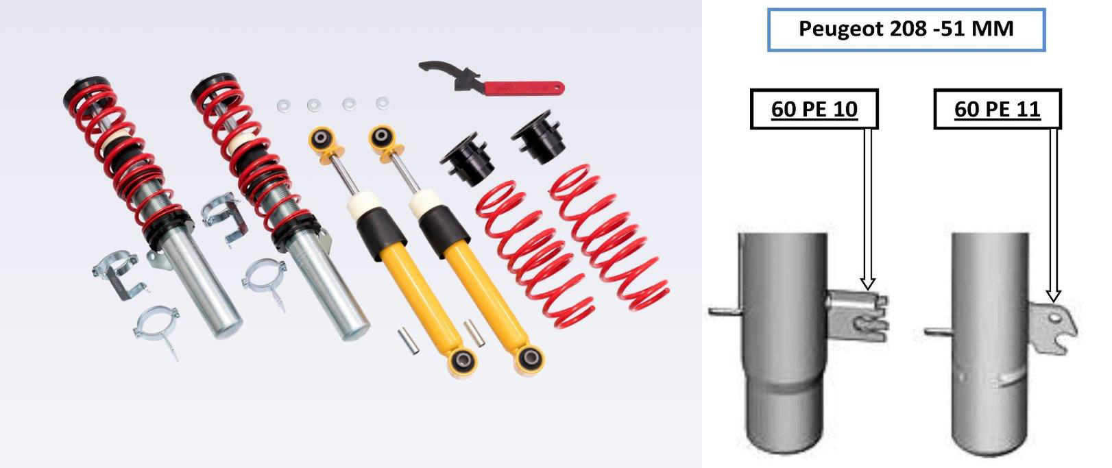 Vmaxx Coilover kit X-Street