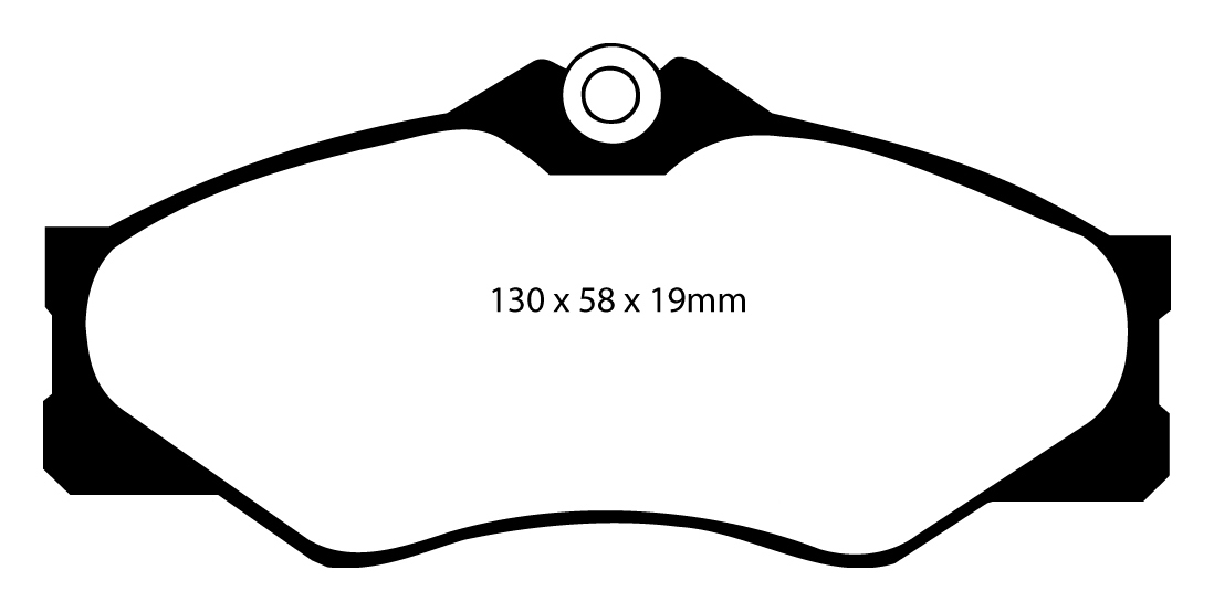EBC Blackstuff Brake pads front