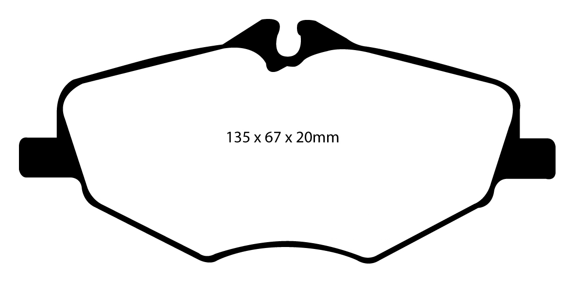 EBC Blackstuff Brake pads front
