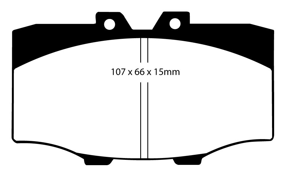 EBC Blackstuff Bremsbeläge hinten