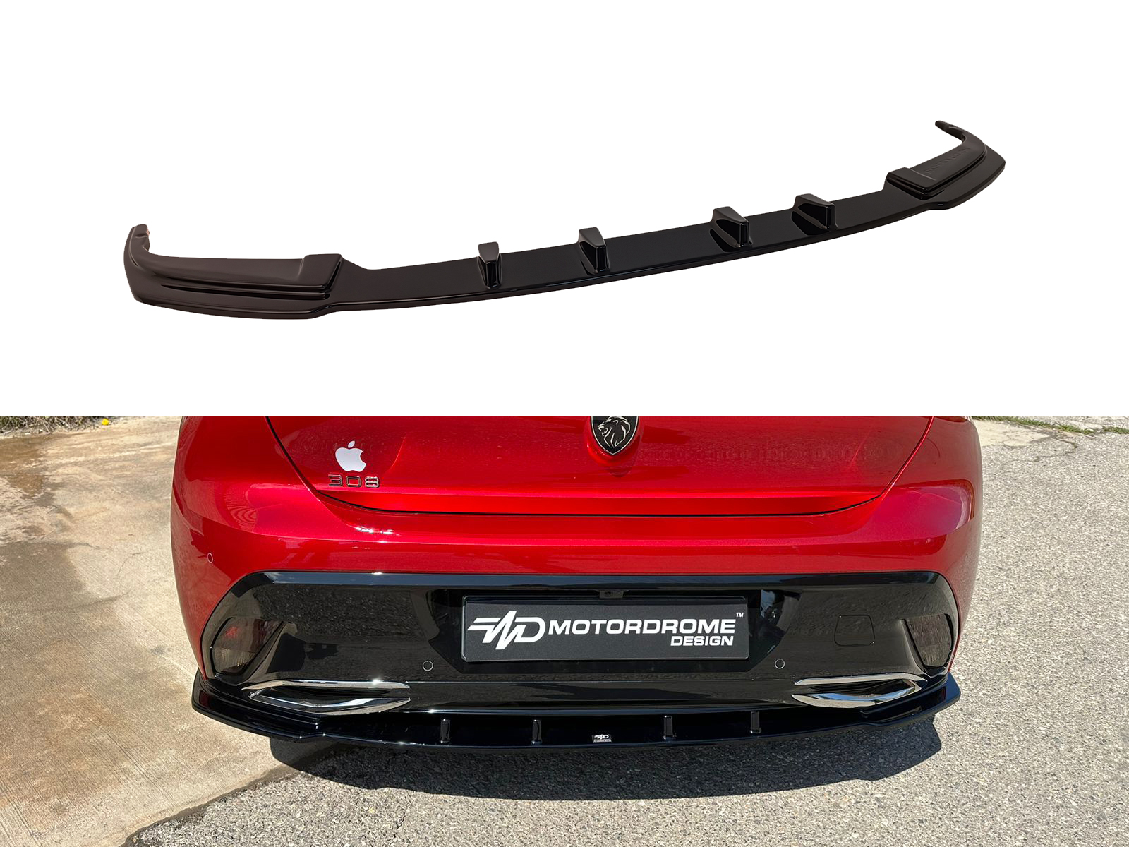 Motordrome Heck Splitter Motordrome Heck Splitter
