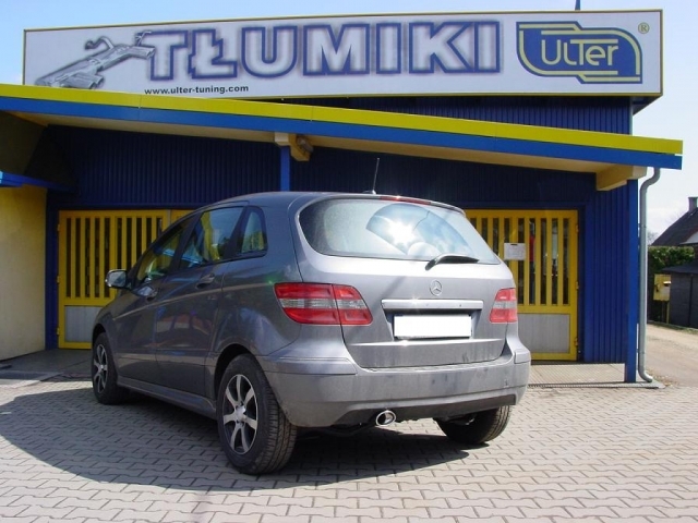Ulter Sport Rear silencer 1x 120x80mm oval
