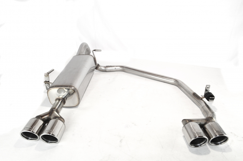 Q5yj1 Ulter Sport Duplex Rear silencer 2x 90mm round