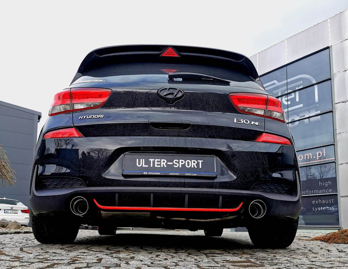 Ulter Sport Duplex-rear silencer 1x 100mm round