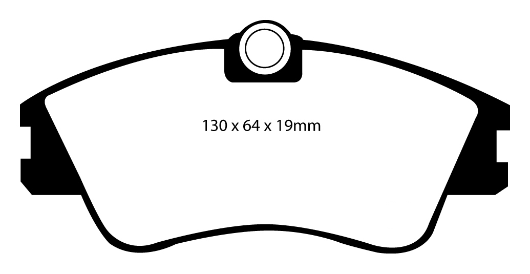 A1030 EBC Blackstuff Brake pads front