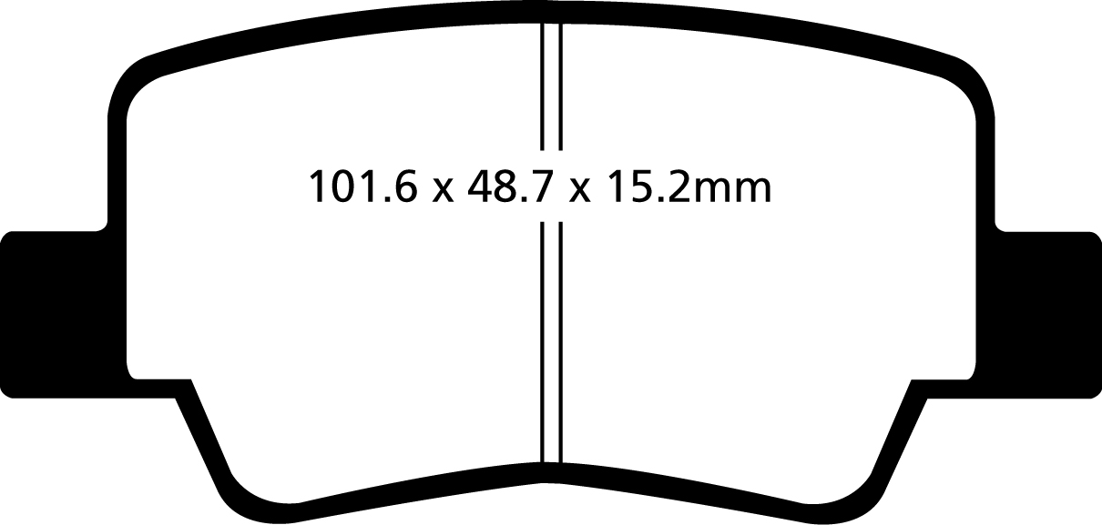 A2051 EBC Greenstuff Bremsbeläge hinten