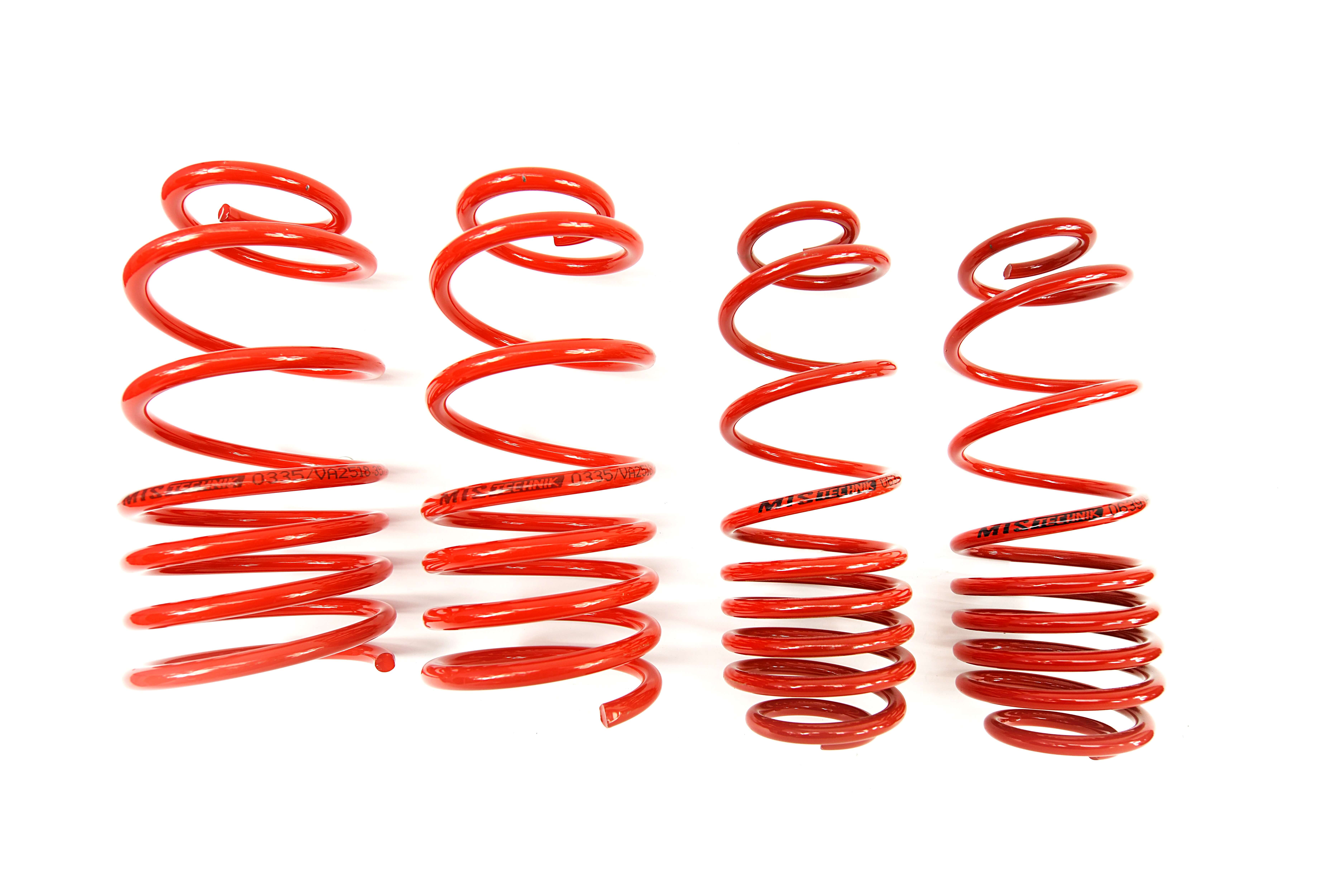 MTS Technik lowering springs about 50/35mm