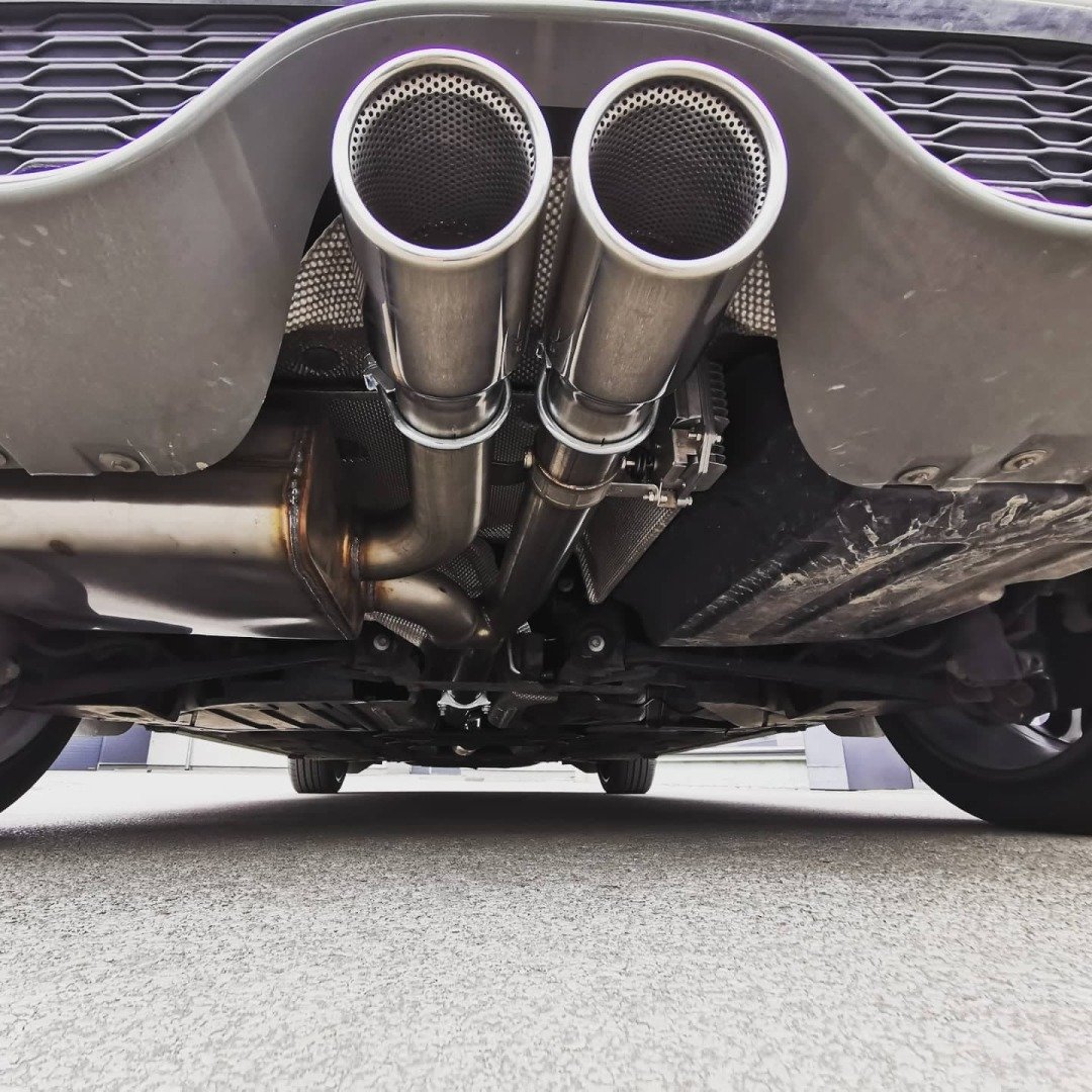 Ulter Sport rear silencer 2x 90mm round