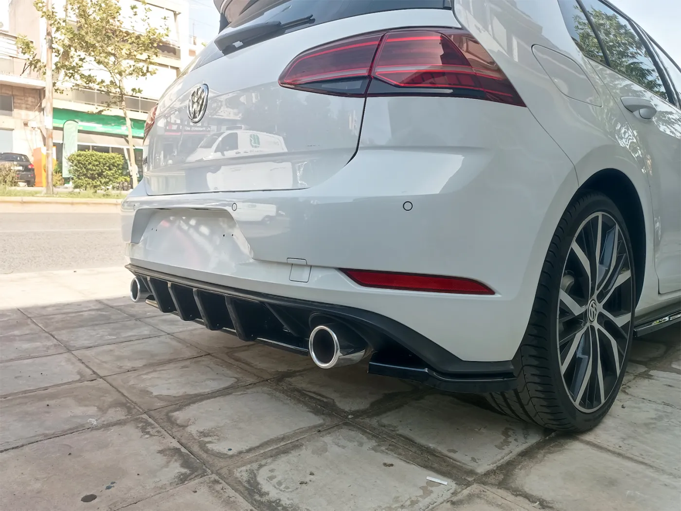 Motordrome Hintere Seitensplitter