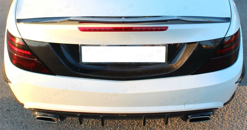 Koshi Carbon Hintere Nummernschild Verkleidung