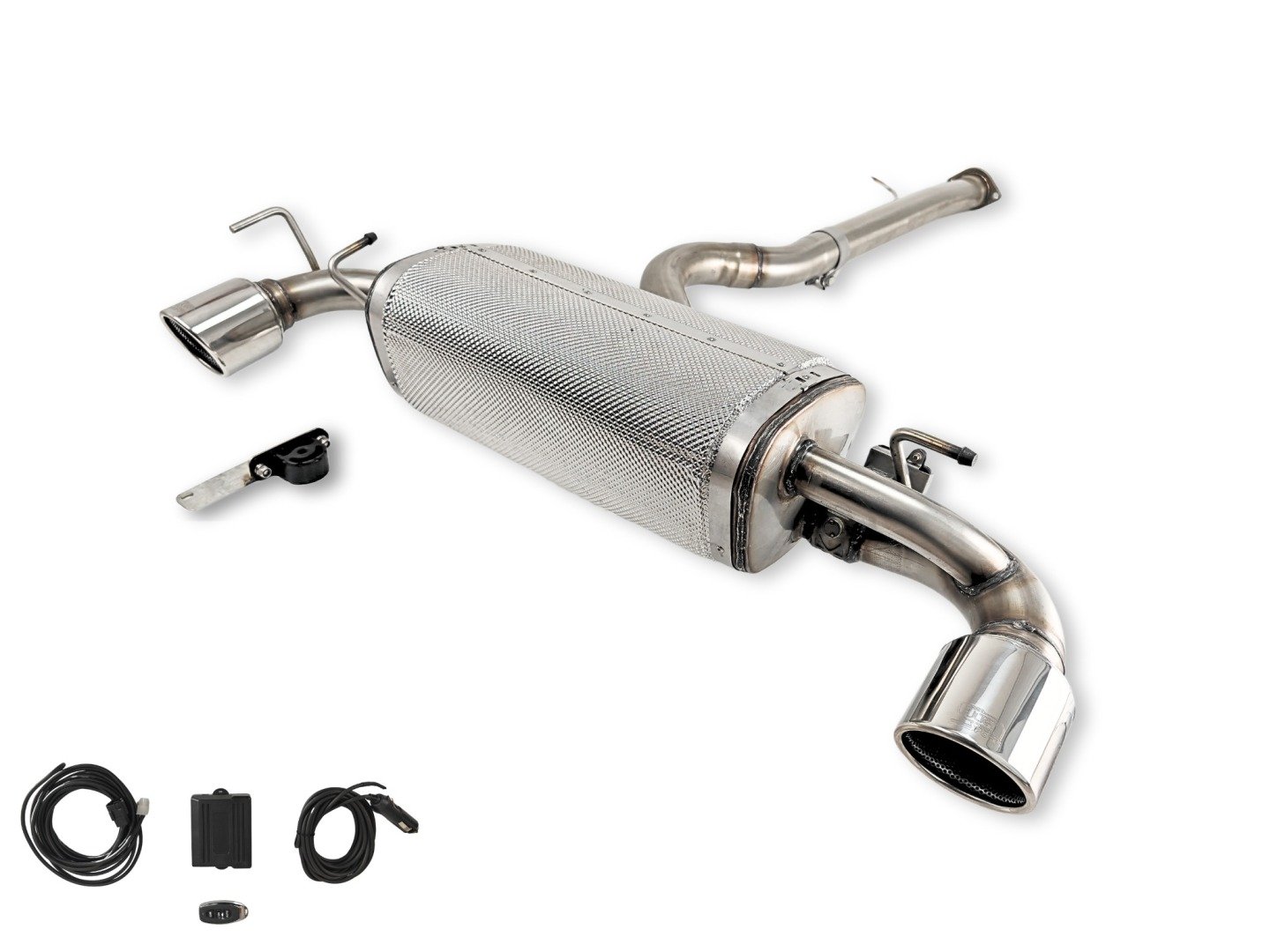 Ulter Sport Duplex-Endschalldämpfer 1x 100mm rund