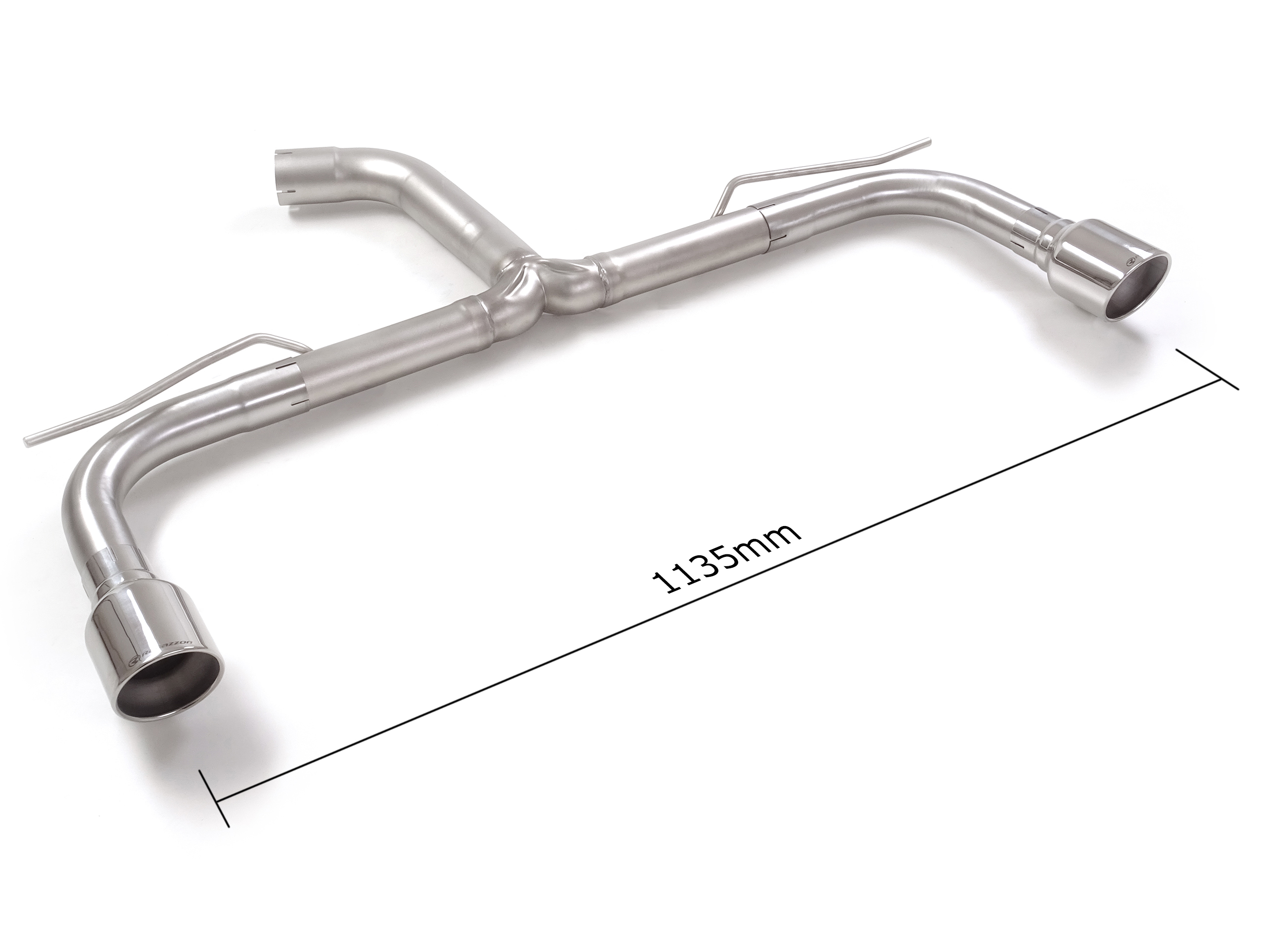 Ragazzon Duplex-Endschalldämpfer Gruppe N 1x 102mm rund Sport Line