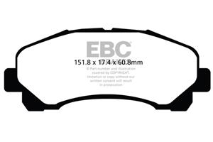 EBC Blackstuff Bremsbeläge vorne