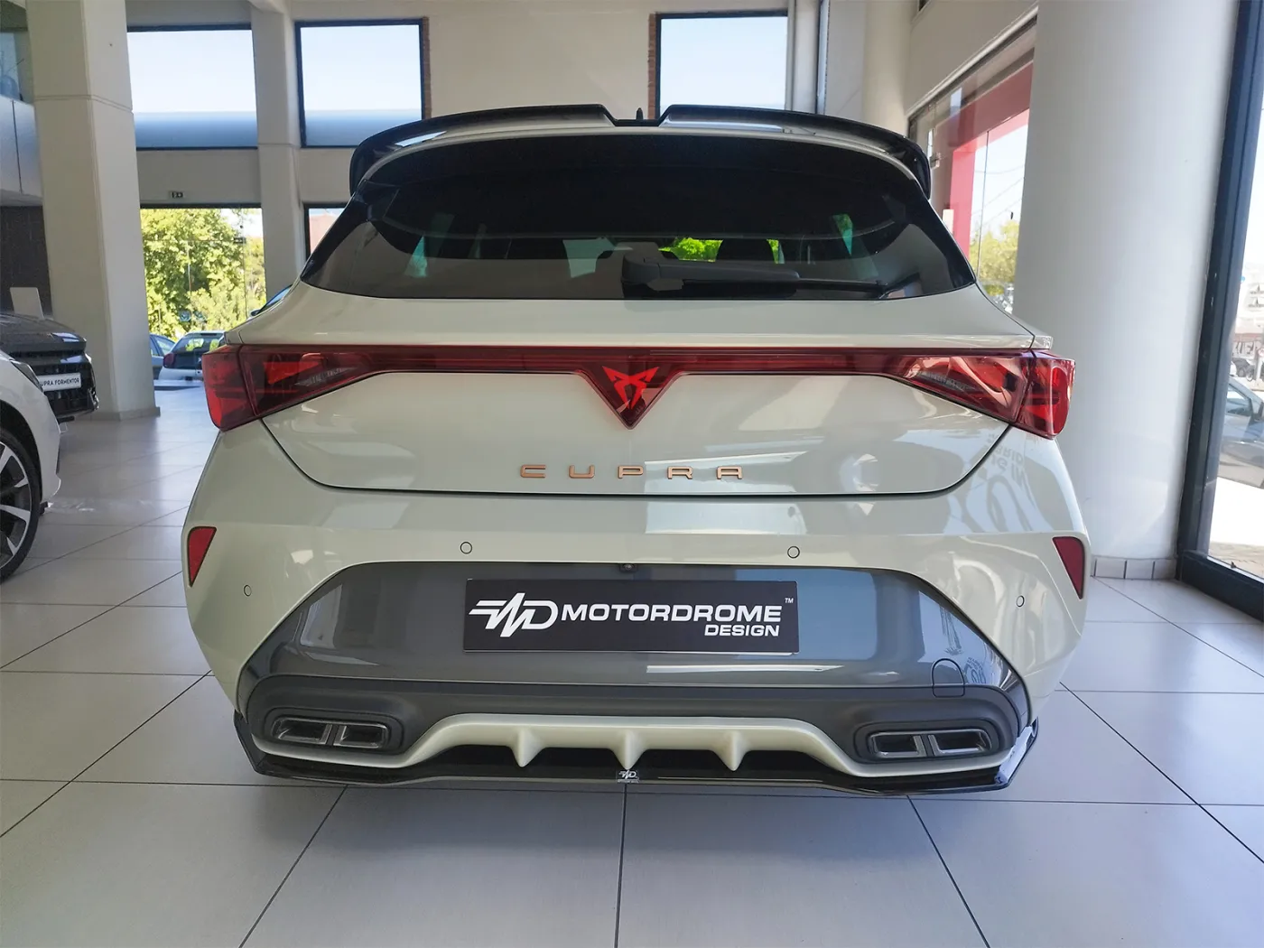 Motordrome Rear Splitter