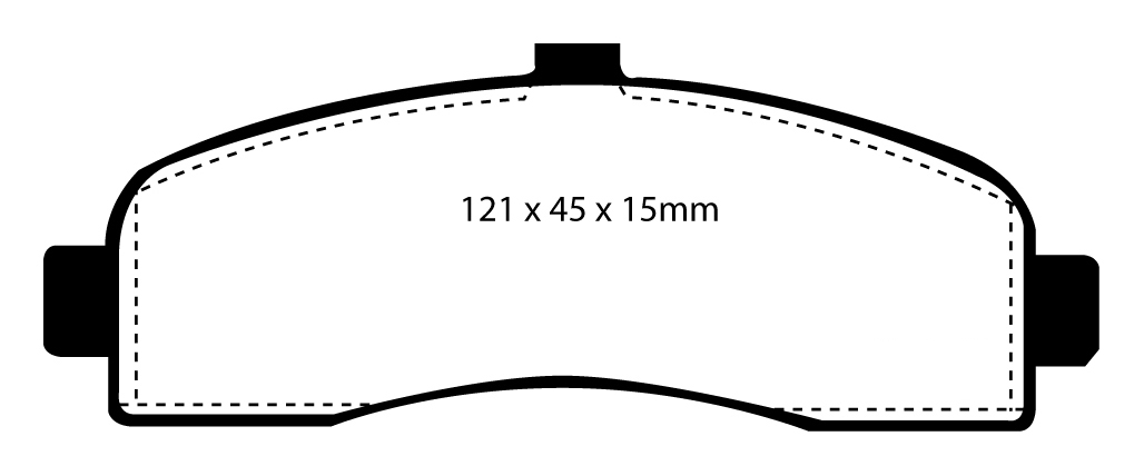 EBC Blackstuff Brake pads front