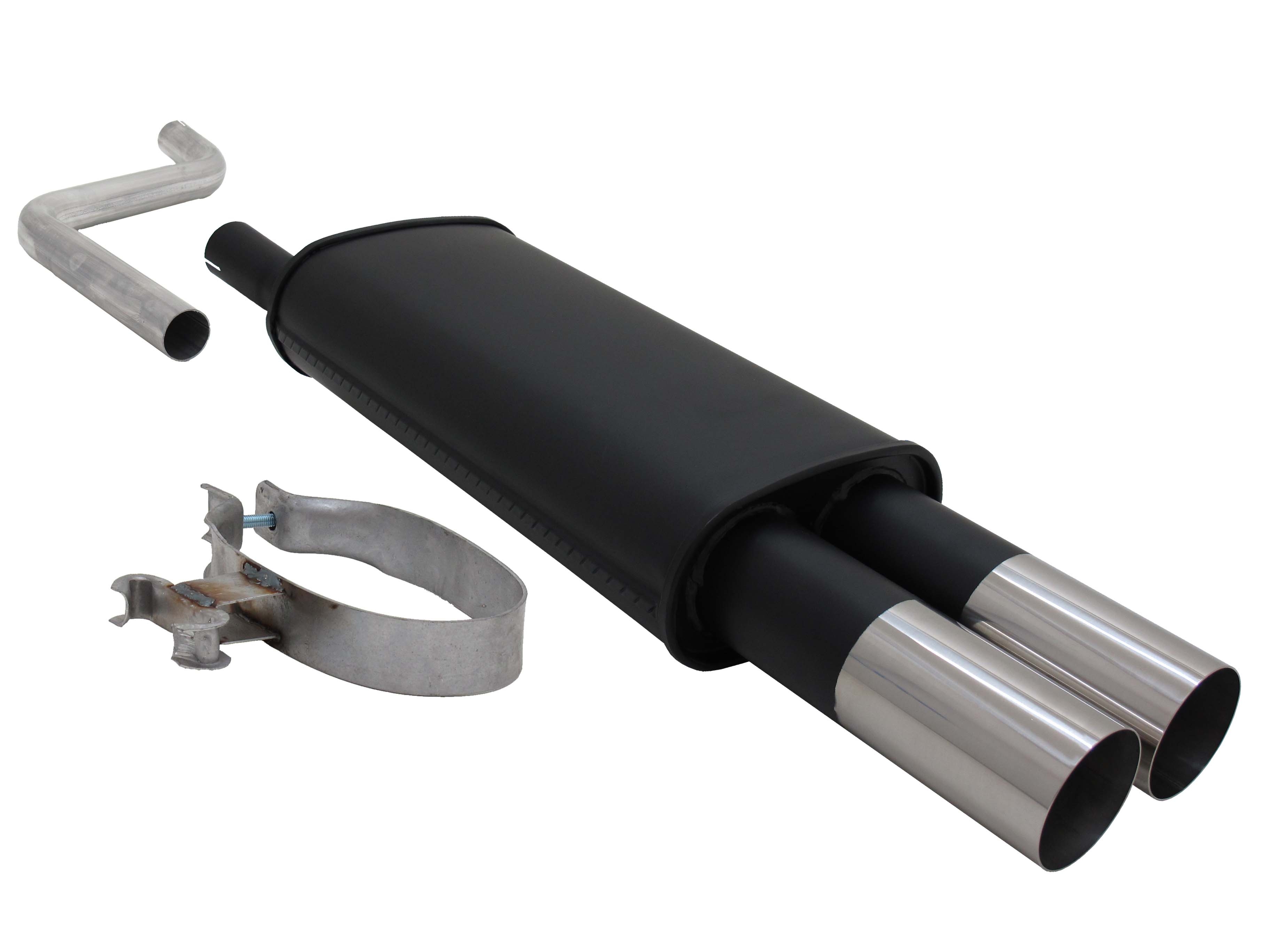 Novus rear silencer 2x 76mm RL-Design