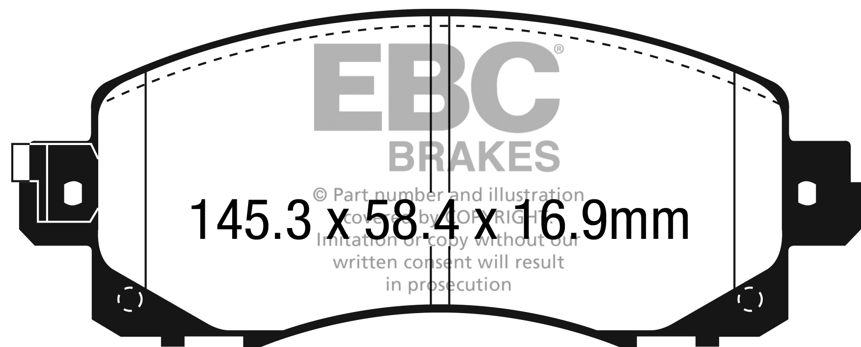 EBC Greenstuff Bremsbeläge vorne