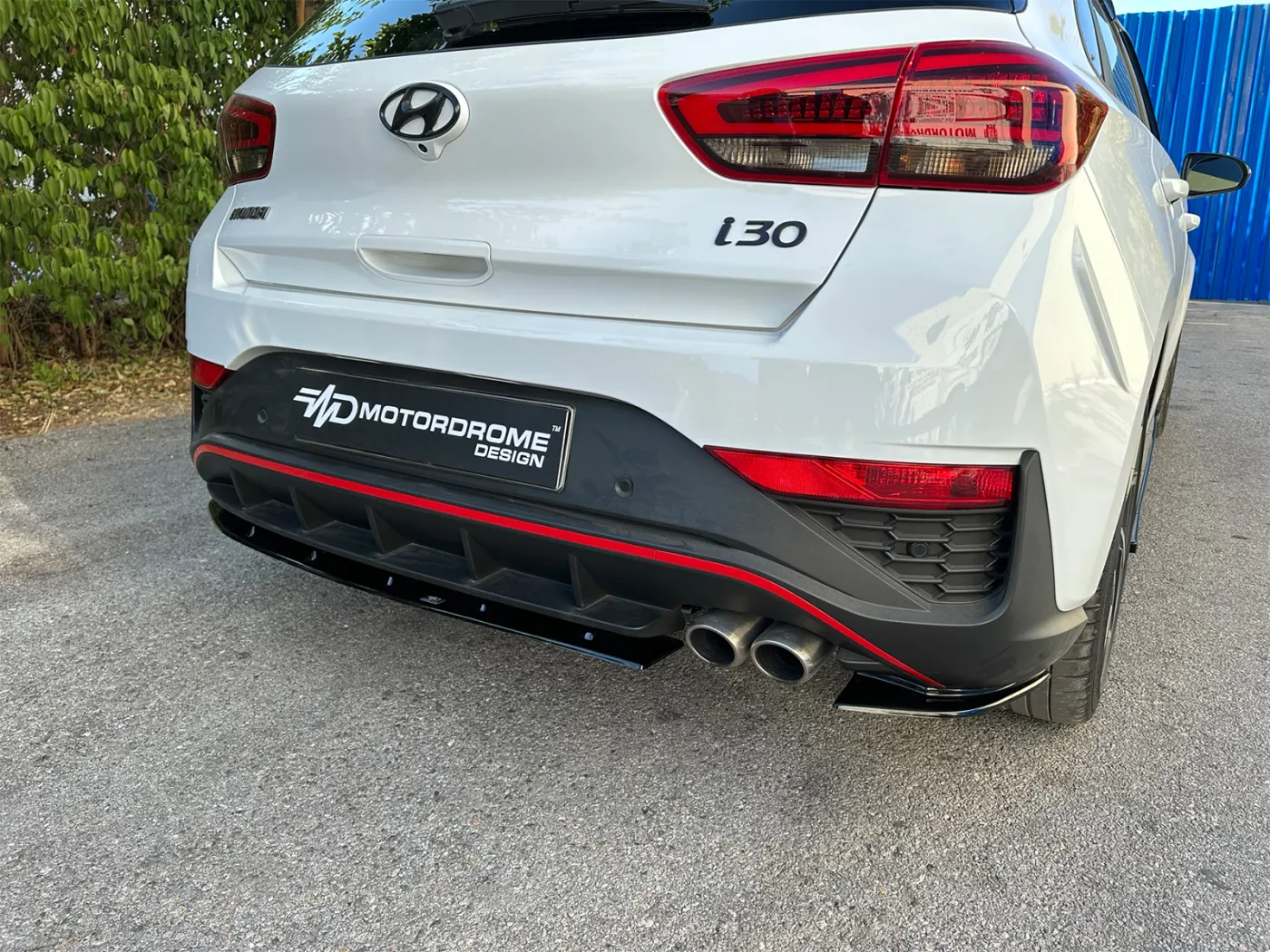 Motordrome Heck Splitter