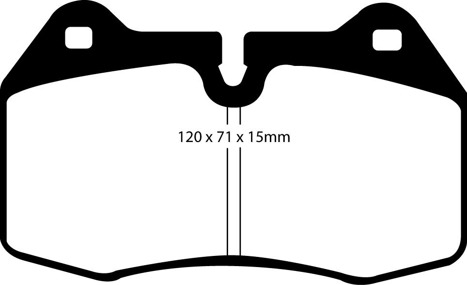 EBC Yellowstuff Brake pads front