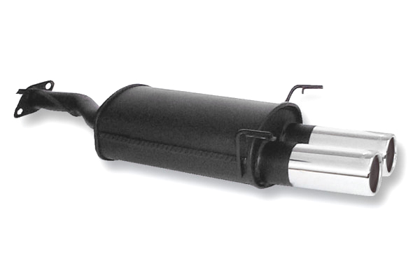 95-7412-21 Asso Rear silencer 2x 76mm round
