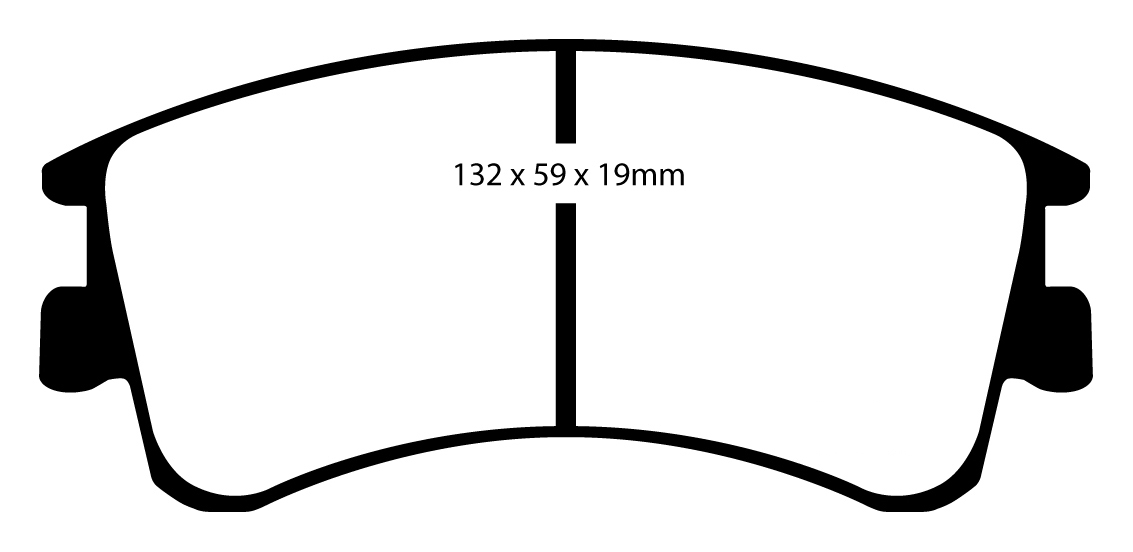EBC Blackstuff Brake pads front
