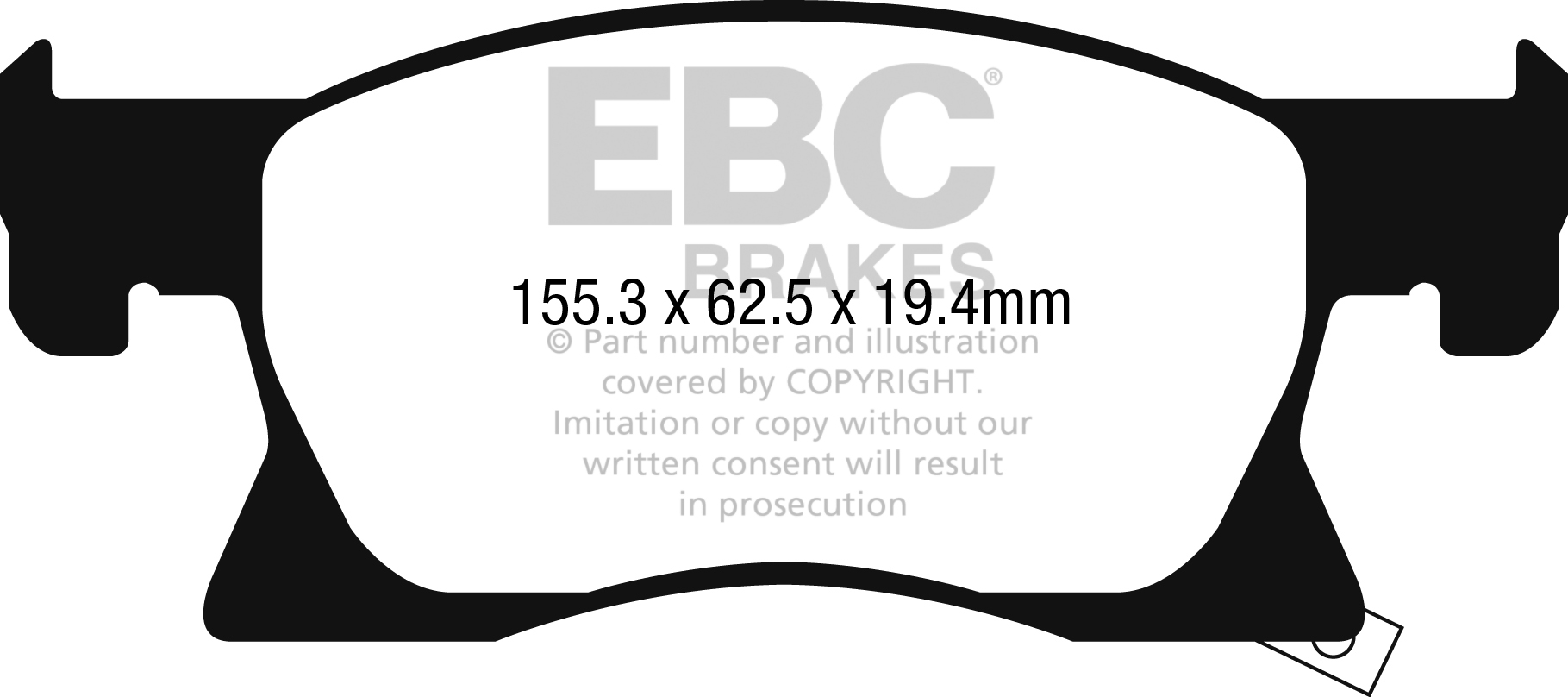 A2267 EBC Yellowstuff Bremsbeläge vorne