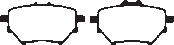 A2196 EBC Yellowstuff Brake pads rear