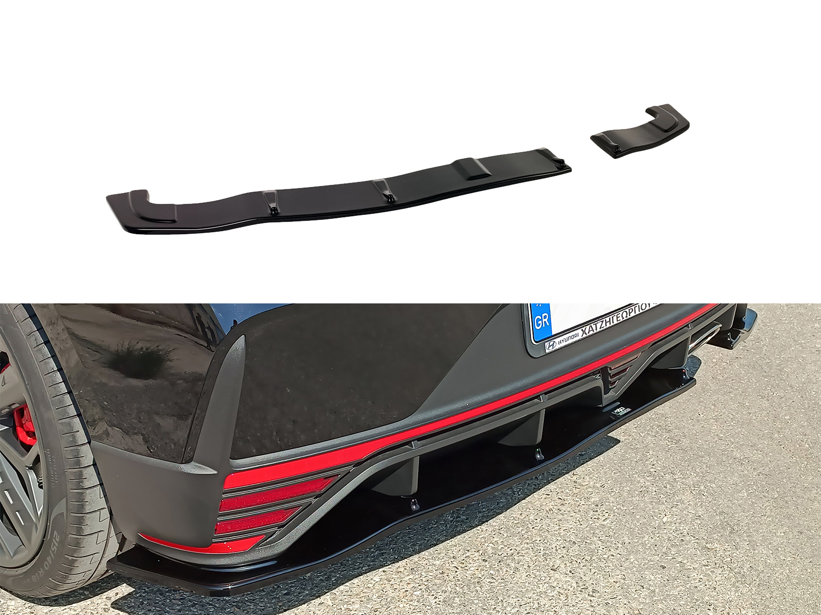 Motordrome Heck Splitter Motordrome Heck Splitter
