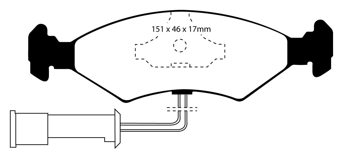 EBC Greenstuff Brake pads front