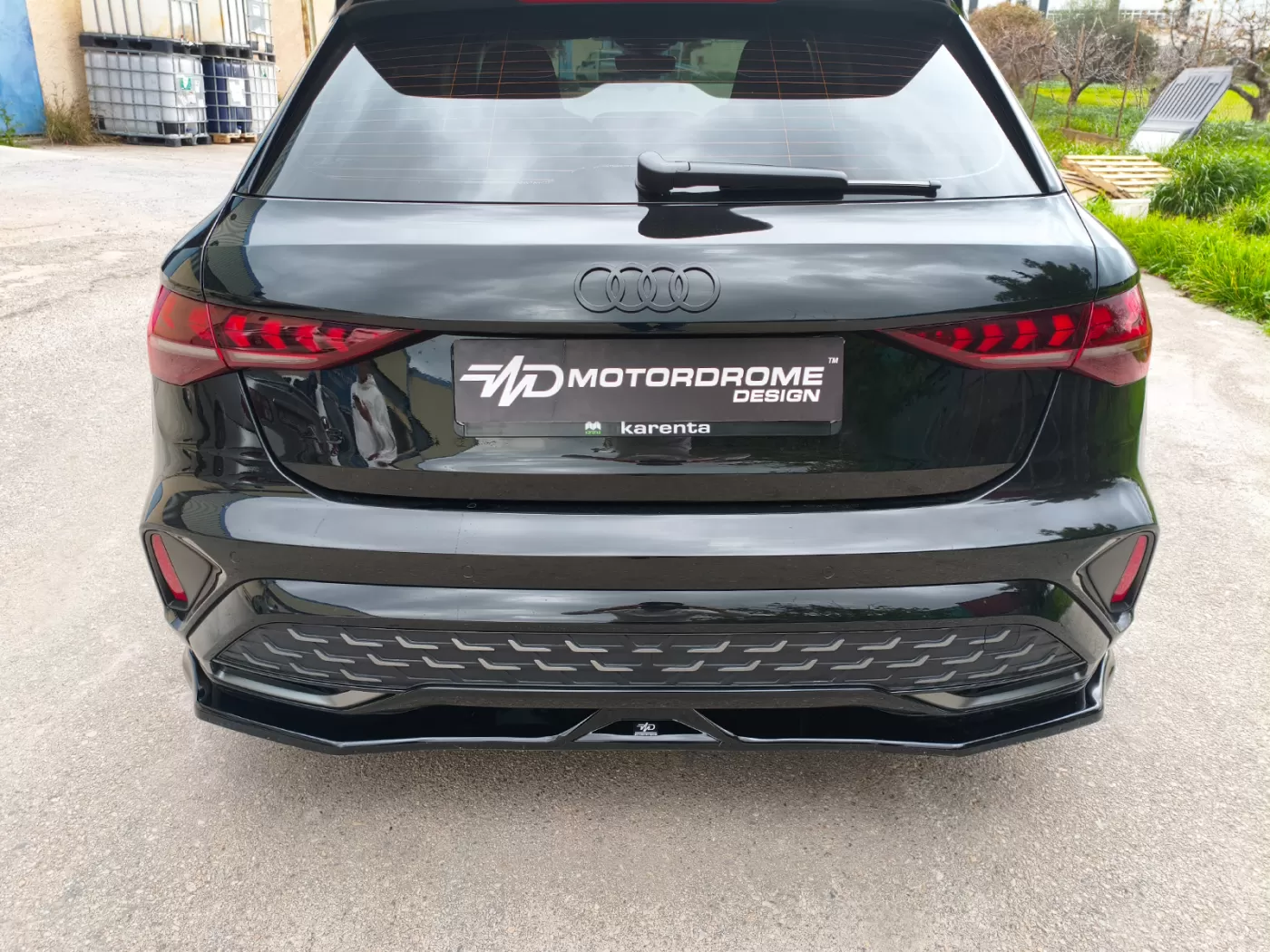 Motordrome Heck Splitter Motordrome Heck Splitter